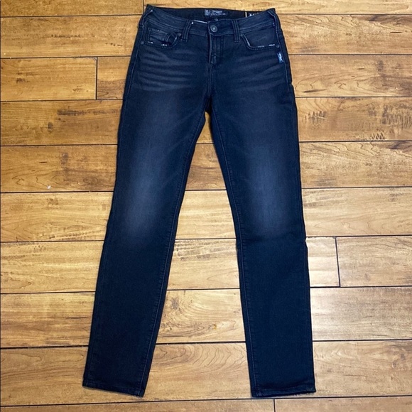 Silver Jeans Denim - Silver aiko high skinny black joga Jeans